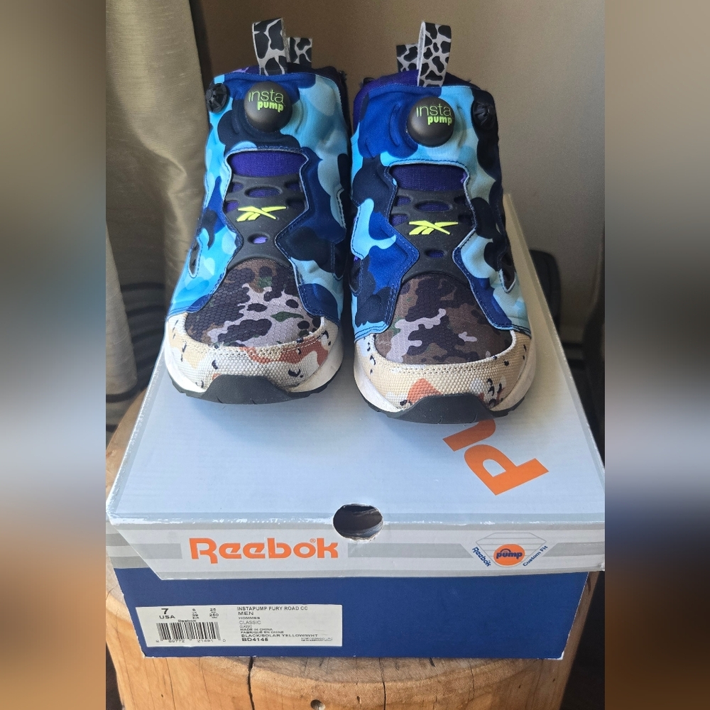 Reebok Men's Instapump Fury Road Cc 'What The Camo'